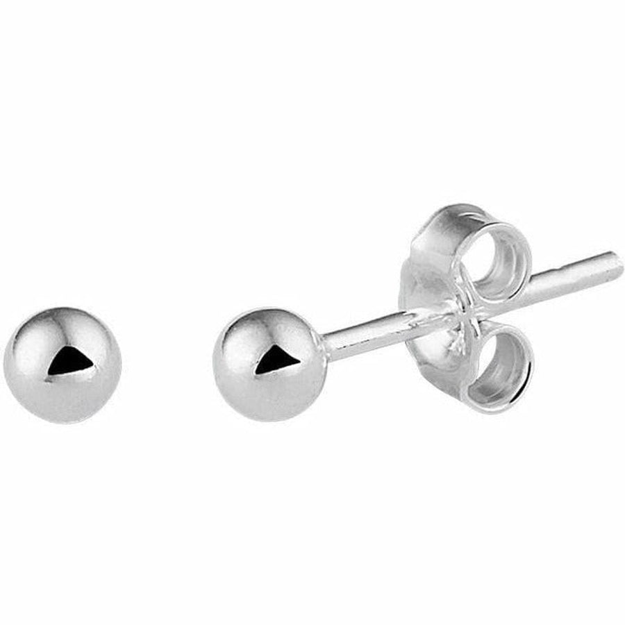 Zilveren oorknoppen bol - Oorsieraden