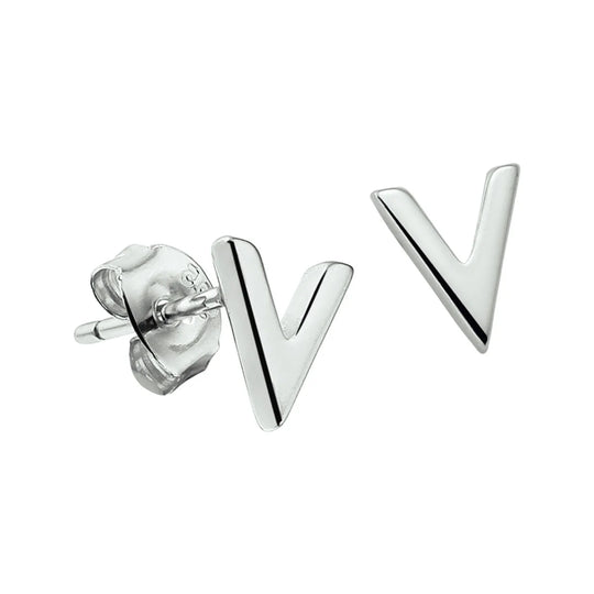 Zilveren oorknoppen v