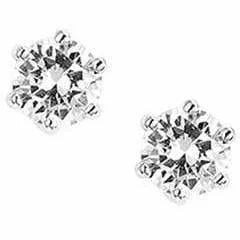 Zilveren oorknoppen zirkonia