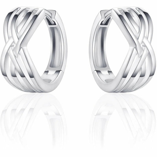 Zilveren oorringen KC076