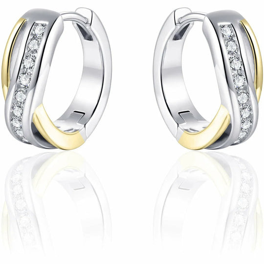 Zilveren oorringen KC1012Y