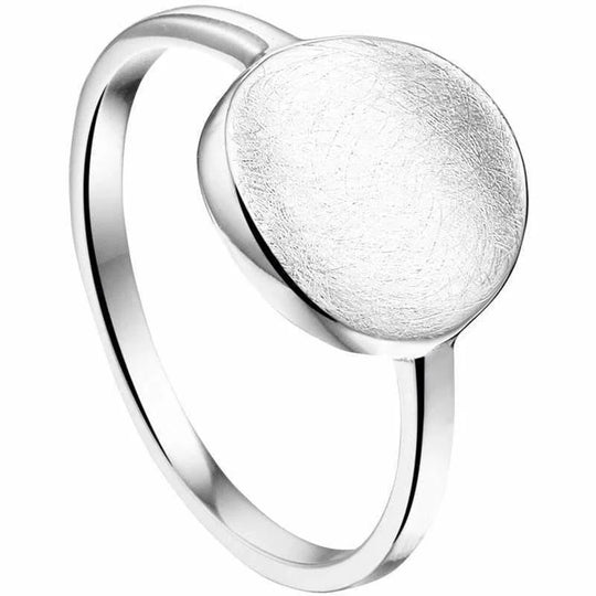 Zilveren ring gescratcht mt 17.75