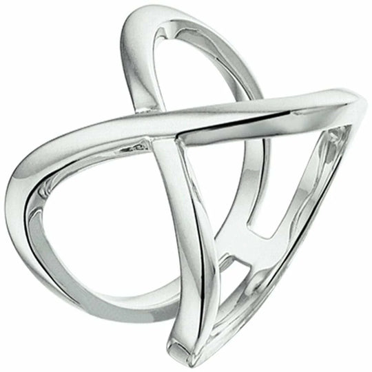 Zilveren ring- ringmaat 16.5
