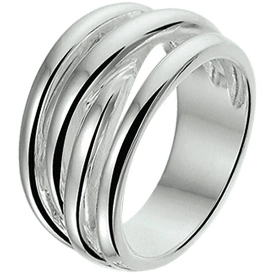 Zilveren ring- ringmaat 16.5