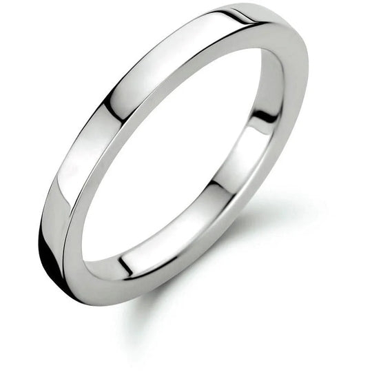 Zilveren ring- ringmaat 18