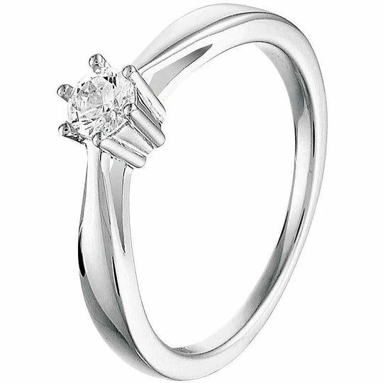 Zilveren ring zirkonia mt 15.0