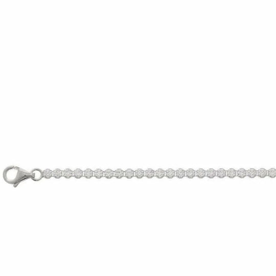 Zilveren tennisarmband zirkonia 2,5 mm 18 cm